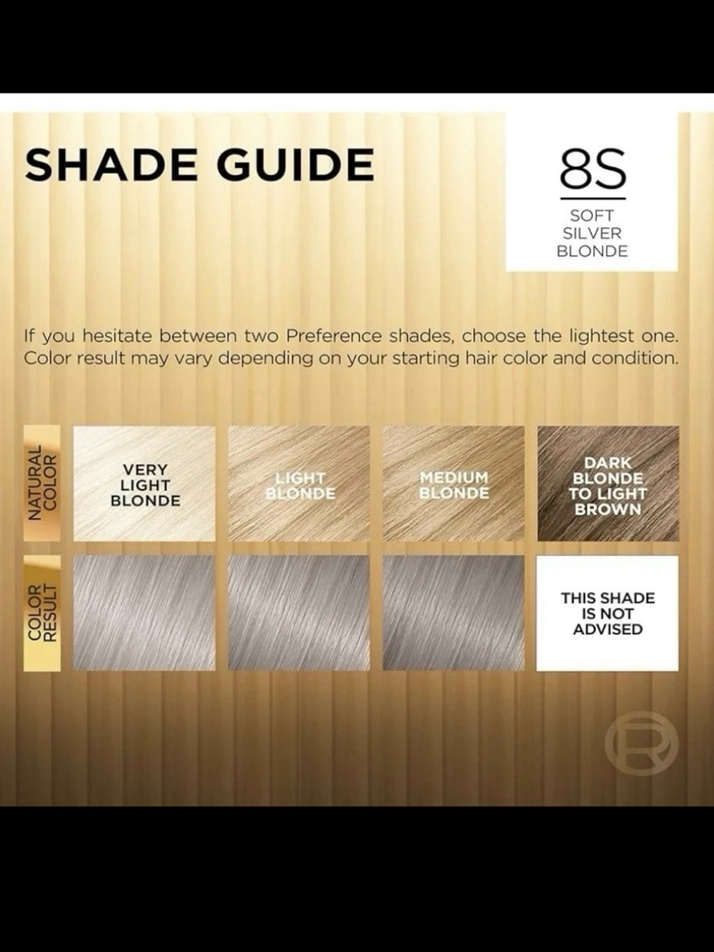 L'Oreal Paris 8S light silver blonde Superior Preference Fade Defying
Hair Color - Picture 3 of 7